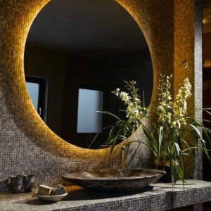 GƯƠNG TRÒN HẬU LED T70